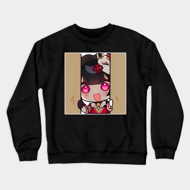 Honkai Star Rail Chibi Sparkle 4 Crewneck Sweatshirt by HoyoStan